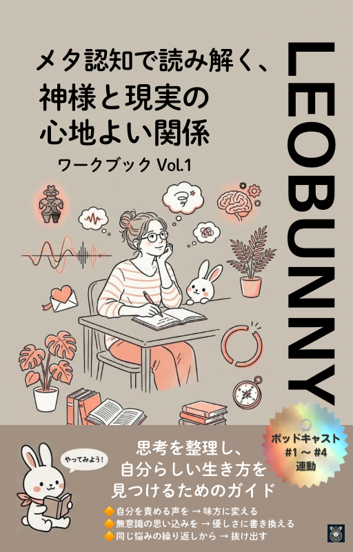 メタ認知で読み解く、神様と現実の心地よい関係 ワークブック Vol.1 表紙